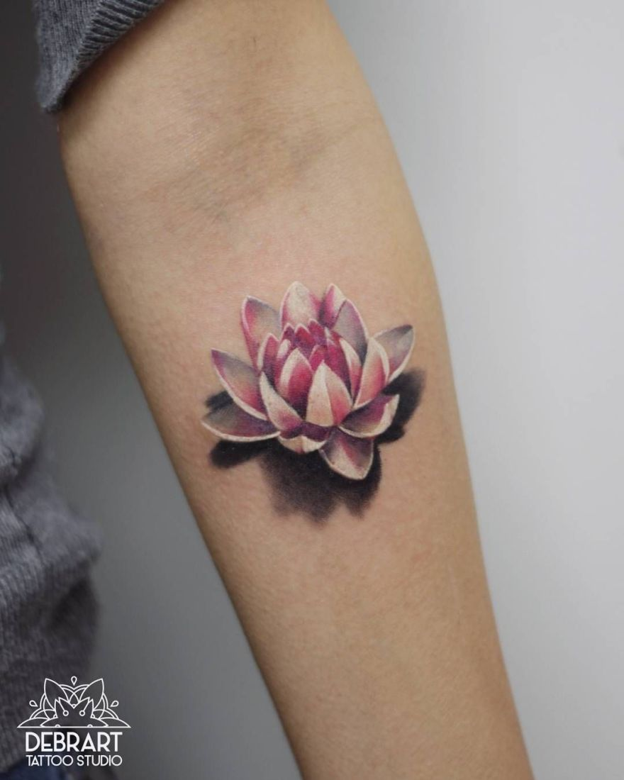 Fiore di loto realistico - Foto: Pinterest.it