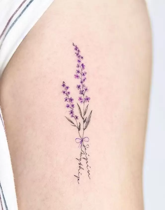 Tattoo Lillà - Foto: Pinterest.it