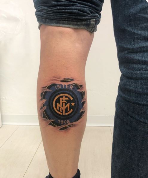 Stemma dell'Inter su i braccio