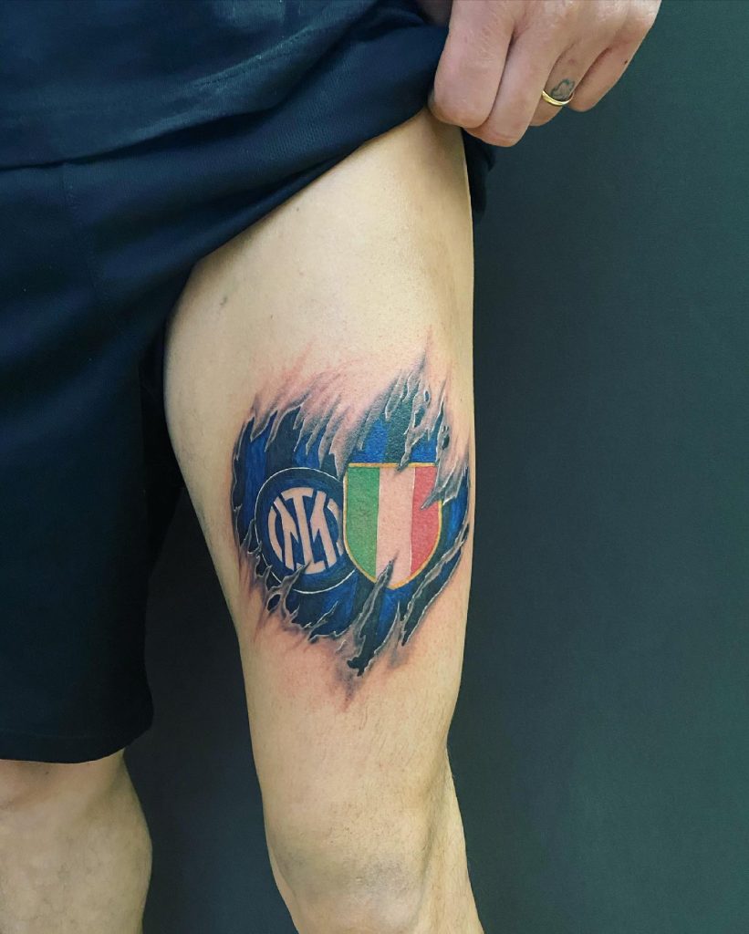 Tatuaggio inter scudetto