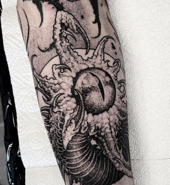 Occhio gigante tatuaggio