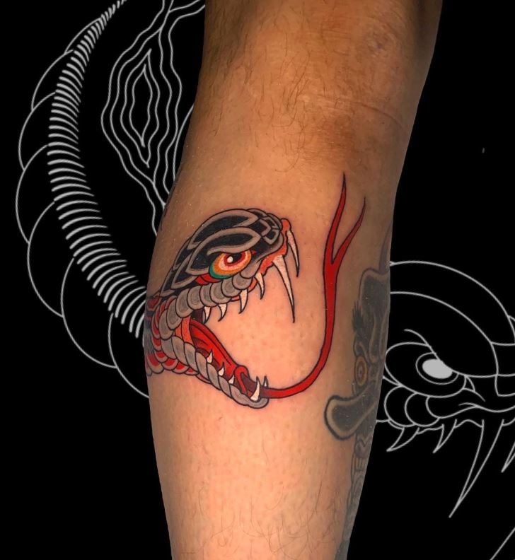 Serpente famelico giapponese