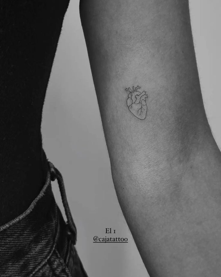 Tattoo cuore - Foto: Pinterest.it