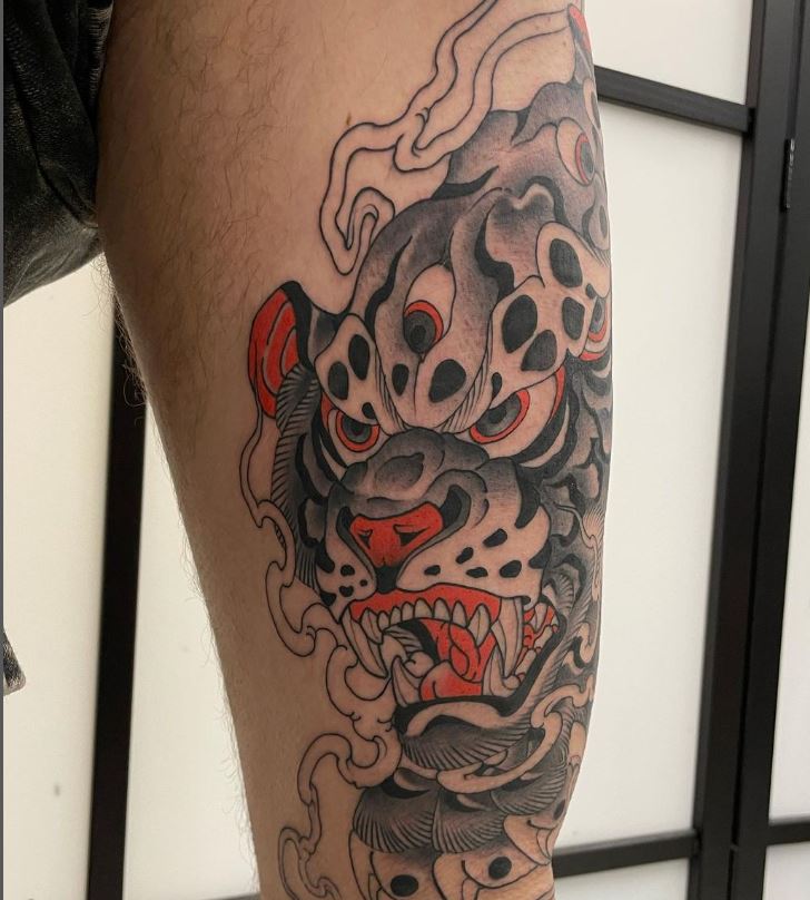 Tatuaggio giapponese tigre