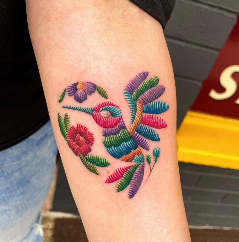 Colibrì colorato