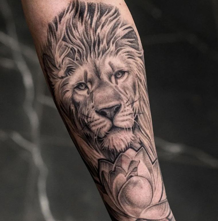 Leone realistico