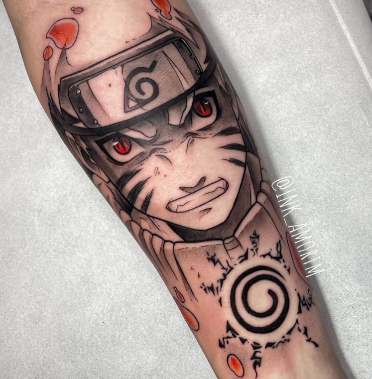 Naruto posseduto dalla volpe