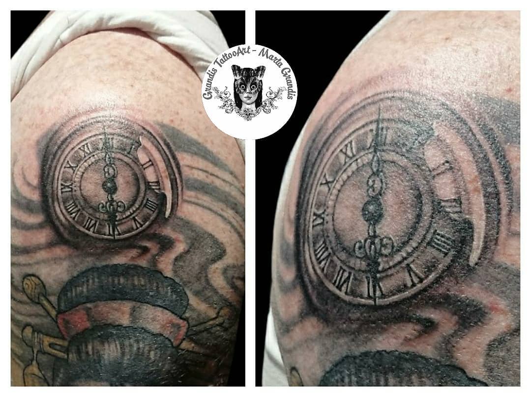 Numeri romani ed orologio