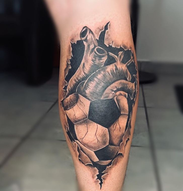 Pallone bucato cuore
