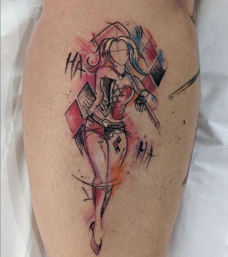 Sketch di Harley Quinn