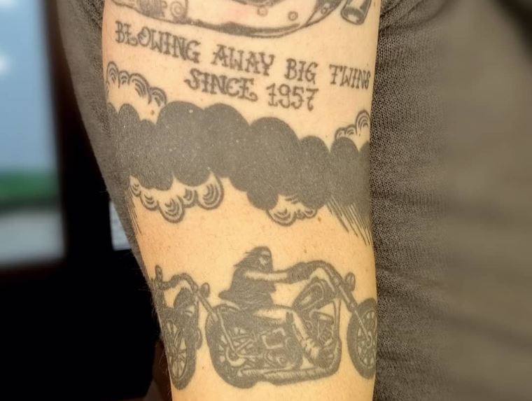 Tatuaggio da biker