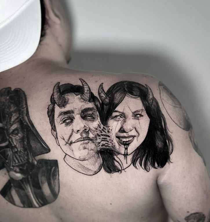 Tatuaggio dei morti messicano