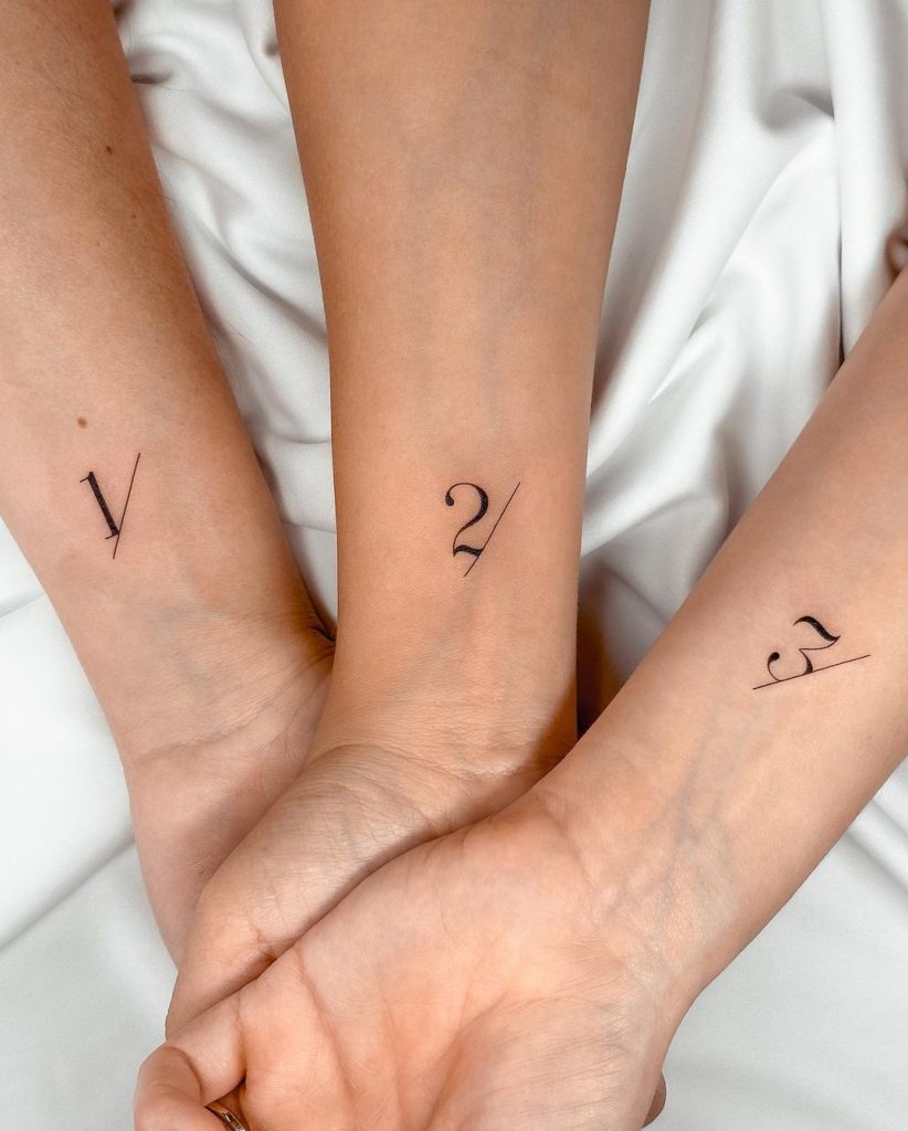 Tre fratelli tatuaggio