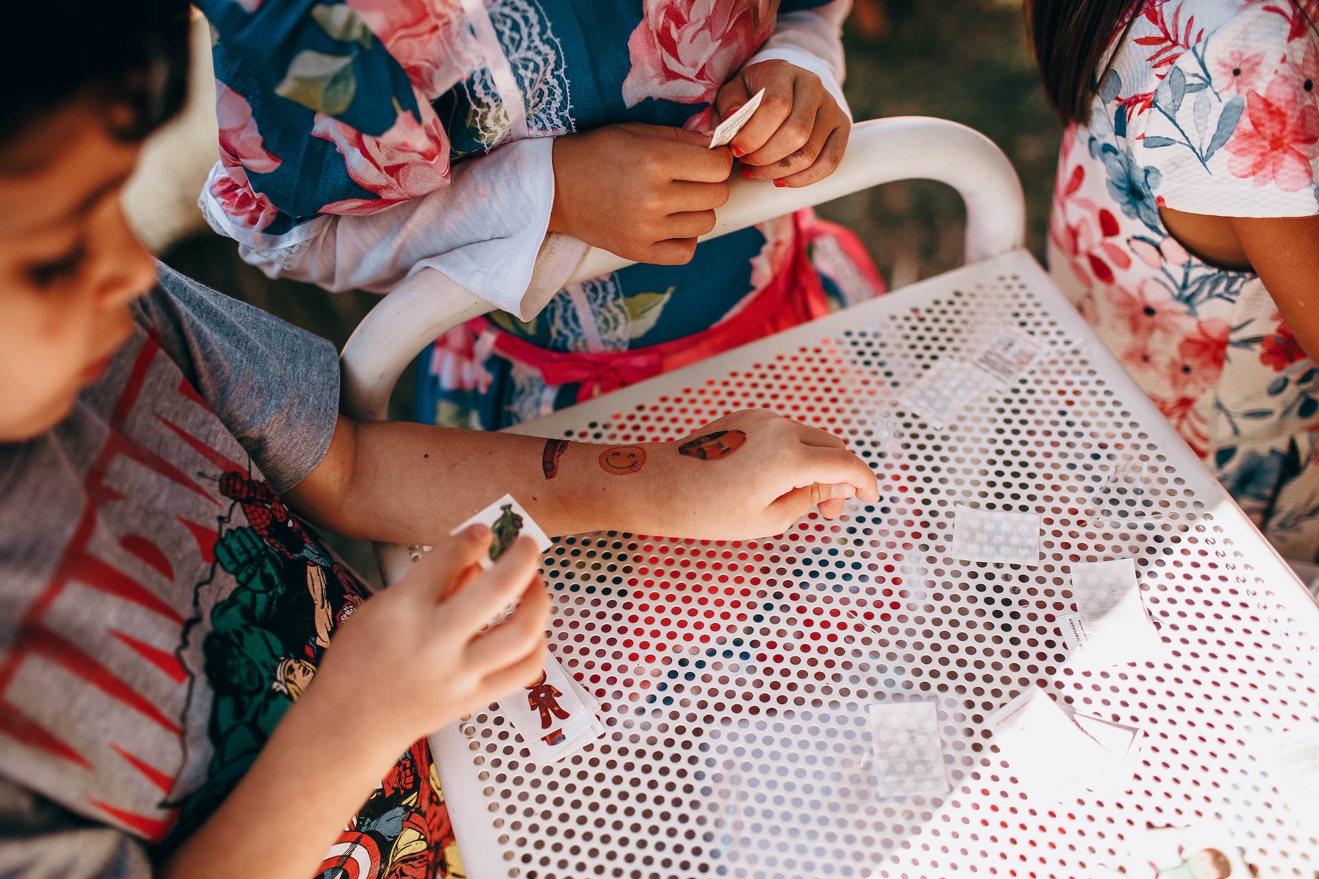 Tatuaggi temporanei per bambini