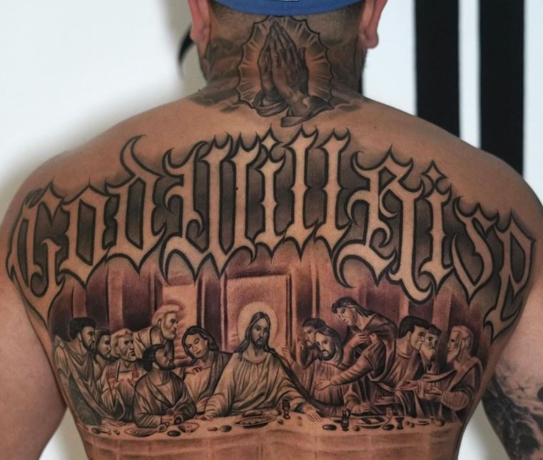 Tatuaggio ultima cena