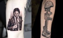 Tatuaggi di pistole