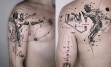 Tatuaggi moderni uomo